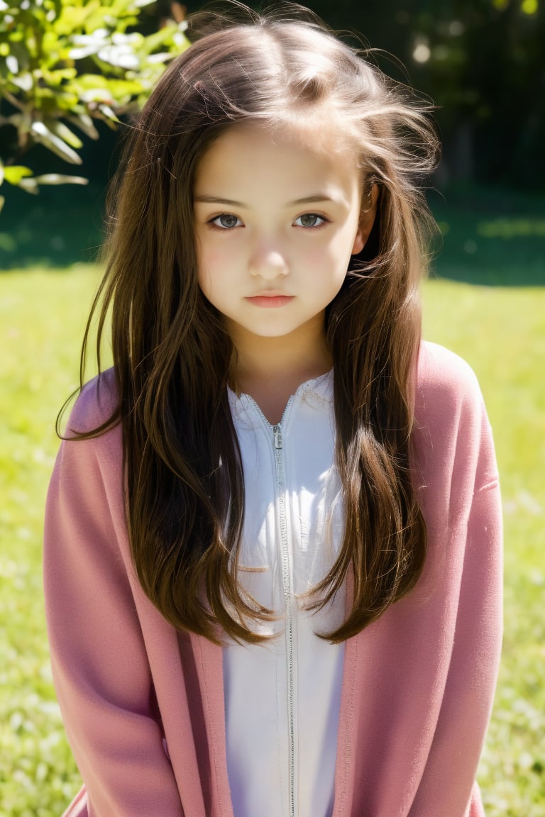 (High detaild images sharpness, beautiful face, masterpiece, 8k, HDR, hyperrealistic, Masterpiece, photorealistic, RAW photo, best quality, (sharp:1),high-resolution photograph), Full body view of  11 yo little tween girl