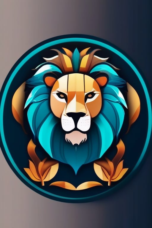 logo design, lion