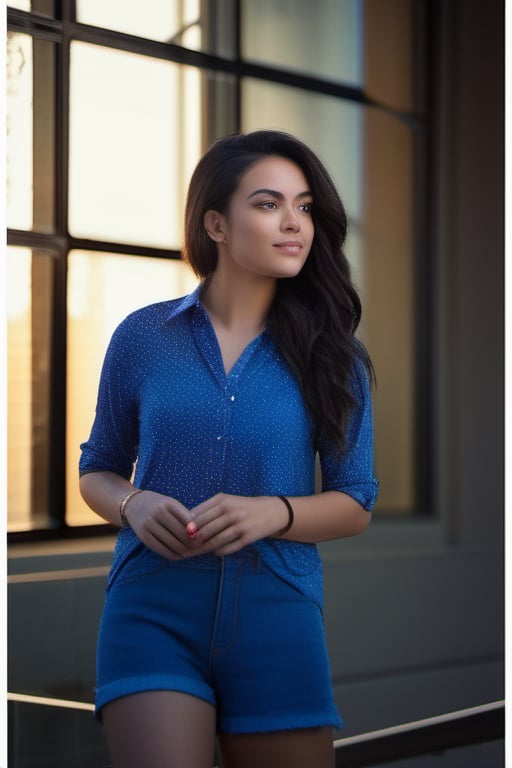 1girl,portrait, close-up, bokeh, golden hour, looking away from the camera, masterpiece, accurate, anatomically correct, textured skin, front lighting, using reflectors, f/1.4, 50mm, Sony A7 III, regina display, super detail, high details, 4K, wavy hair, evening wear, natural landscape1girl,portrait, high angle, bokeh, overcast, looking at the camera, masterpiece, accurate, anatomically correct, textured skin, side lighting, using reflectors, f/2.8, 35mm, Canon EOS R, regina display, high quality, UHD, casual wear, urban setting1girl,portrait, bird's eye view, bokeh, window light, looking up, masterpiece, accurate, anatomically correct, textured skin, back lighting, using reflectors, f/1.8, 24mm, Nikon Z6, regina display, highres, best quality, HD, ponytail, business casual, indoor
