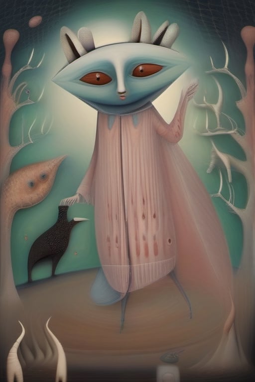 art in the style of leonora carrington