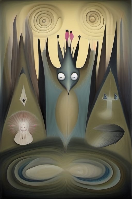 art in the style of leonora carrington