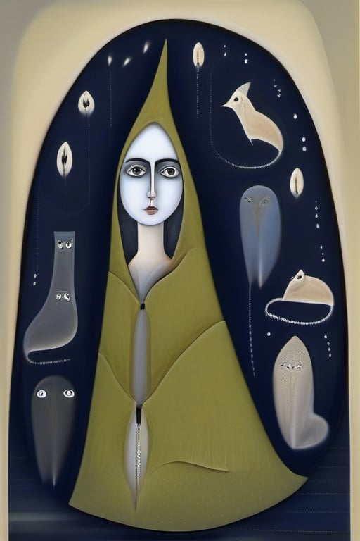 art in the style of leonora carrington