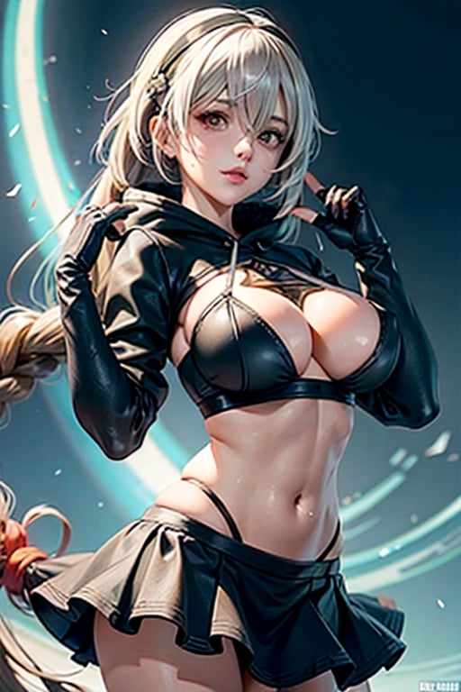 best quality, ultra high res
1girl, crop top hoodie, busty, huge breasts, midriff, skinny, big pelvic, brown hair, long hair, looking at viewer,girl,detail,breasts,Kanna Kamui ,ayase arisa,medusa_ubw,SF2CW,honoka,haruka,phRem,1GIRL MINATO_AQUA,nier anime style,n_2b