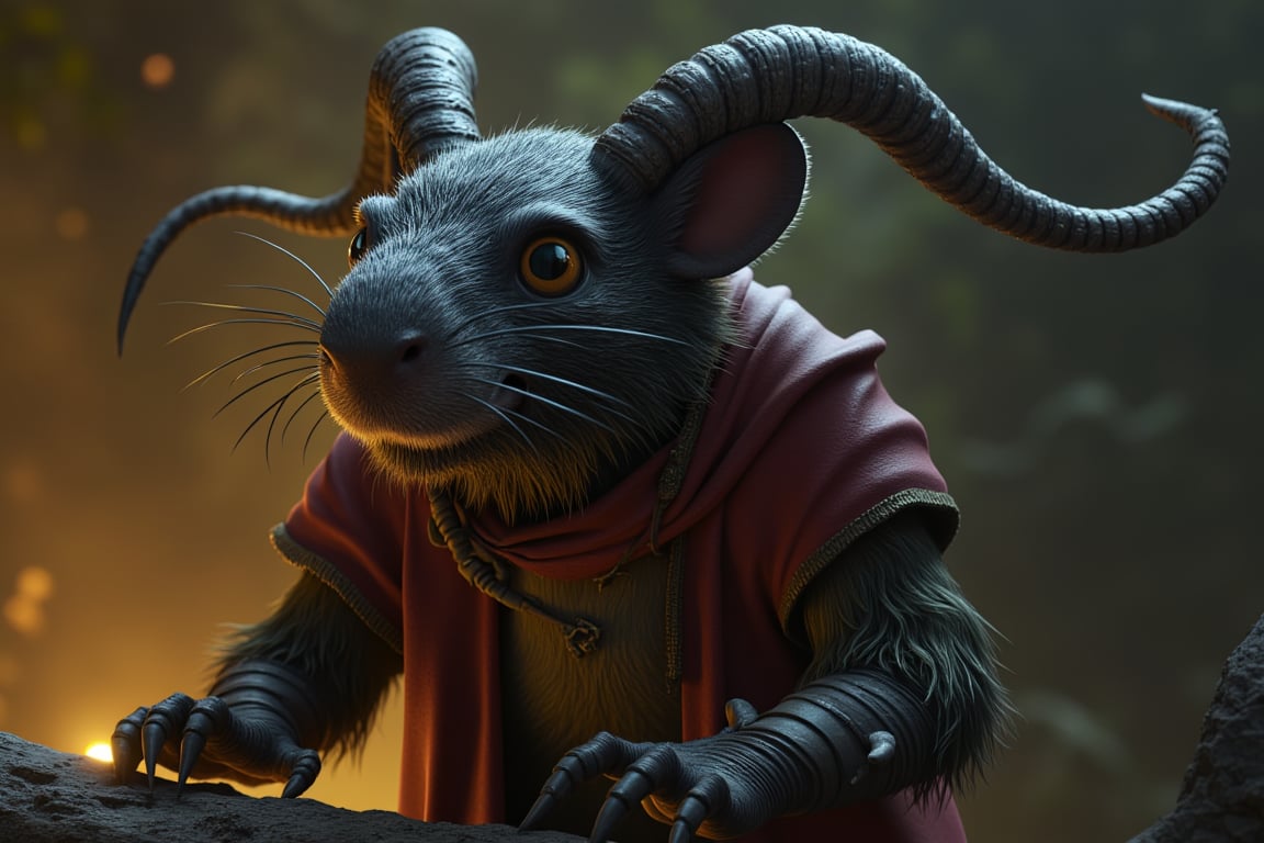 disney style, Warhammer Fantasy Skaven, Great Horned Rat