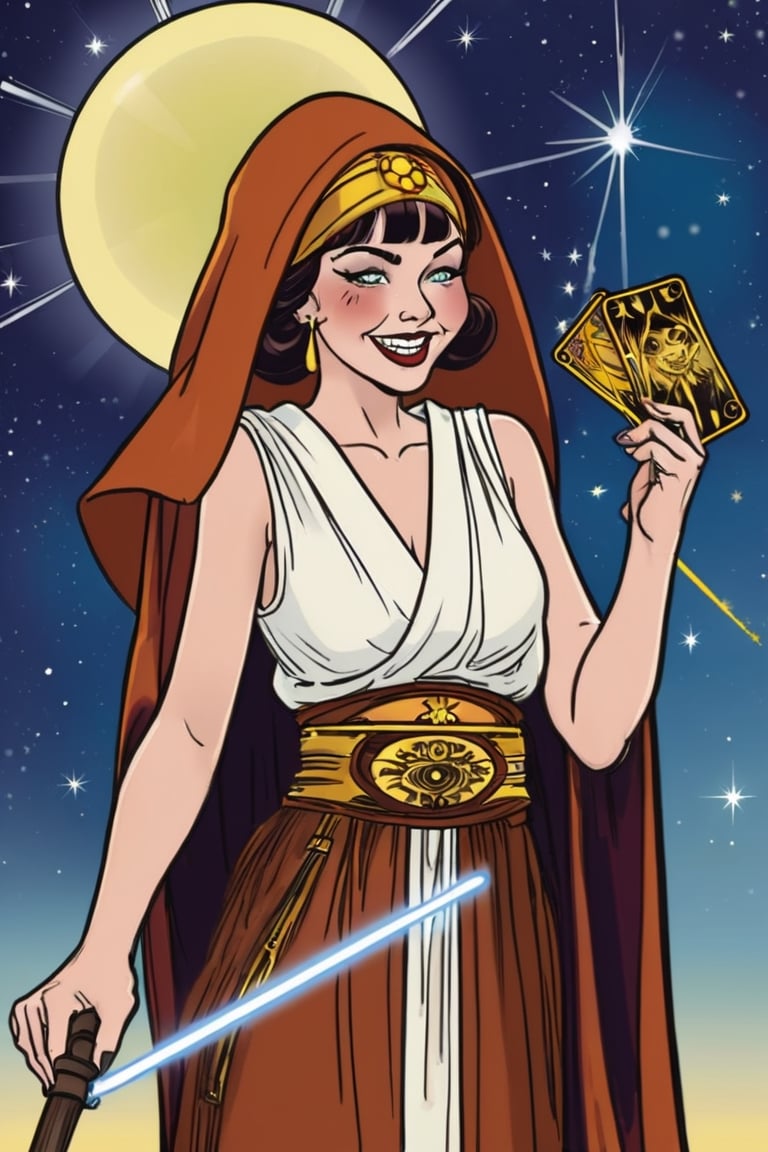 I went to MAdam MyARse and she took me a tarot card "You will die!" she said. I laugh. She laughs, then puffs hard her jedi electro-baton