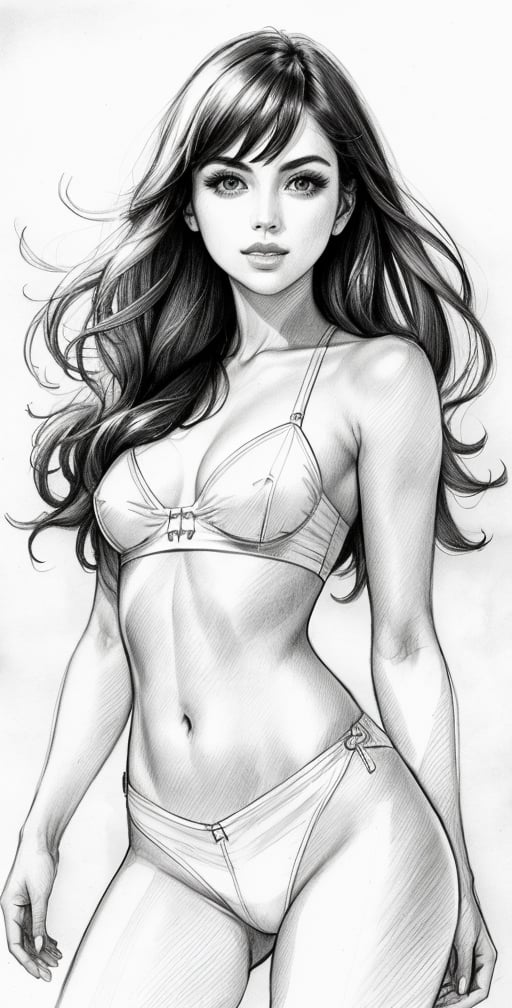 Pencil sketch, a pencil sketch drawing of cute women, gypsy outfit, dynamic posing, Art, black and white sketch, on white art paper, realistic sketch, ultra real sketch, pencil stroke sketch, pencil stroke shadow, perfect real light on paper, xyzsanart01,iinksketch,monochrome, upper_body,Outline,sketch,drawing,2D