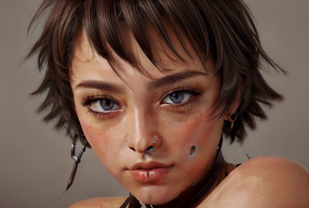  girl  eyes,josierz  ,photorealistic