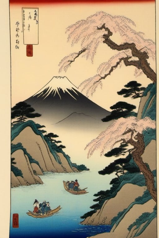 ukiyo-e, fujiyama