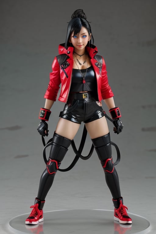 (best quality:1.15), (masterpiece:1.15), (detailed:1.15), ((Full Body photo)), A pop up parade figure, action figure, Hot Toys, Hasbro, Takara Tomy, and Kotobukiya! by Shunya Yamashita, Seki Yudai, PVC, 3d, 8k, high resolution, Unreal Engine, TSUBAME sculptor, anime figure, full body 1 / 6 nihei tsutomu, ( highly detailed figure ), full body close-up shot, anime figurine, official product photo, glowing red eyes, perfecteyes , ((a vampire woman wearing a black clingy outfit and a black long jacket with cross details, knee pads, elbow pads, stylized fighting gloves, black sneakers, necklace with a big silver cross)), colored, candypunk character design, candypunk, streets of rage character, street fighter, very stylized character design, Ultra sharp resolution, gorgeous, beautiful detailed eyes, expressive eyes, cute, fighter girl, concept art, intricate details, highly detailed, photorealistic, octane render, 8 k, unreal engine. ((glowing eyes)) makeup, (flowing black hair), ((full body photo)), hero pose, charming, very expressive, simple white background