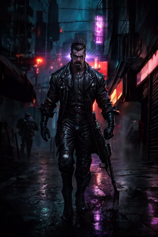 (photorealistic):1.3
(high quality, best quality):1.25, best aesthetic, dynamic pose view, beautiful | day | night | sunset | rain | aurora
editorial magazine photography of cyberpunk strong handsome hero 1man, holographic nylon sci-fi suit with laser gloves and holographic male boots, cyberpunk crowded street, heroic, brave, confident
male focus, sharp focus, uncompressed textures, .raw, 75mm, incredibly absurdres, (ultra detailed), (((full height))), ufotable, capcom, valorant, blade runner, iridescent, vivid background, neon lights, reflections, real life,ActionFigureQuiron style,Tsar Ivan the Terrible,perfecteyes,fate/stay background