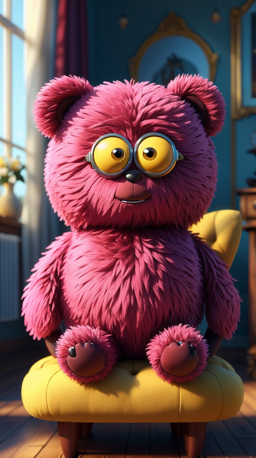 lora:MinionStyle:1.25, MinionStyle Fuchsia teddybear, (Masterpiece:1.3) (best quality:1.2) (high quality:1.1)
