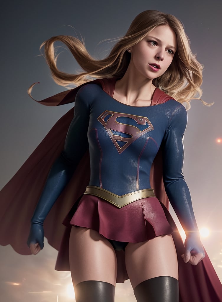 supergirl costume, a photo of sks woman, ((detailed face)), ((canon m50)), ((award winning)), (High Detail), Sharp, 8k, Cinematic lighting, soft lighting, greg rutkowski, trending on artstation, intricate, gothic clothing, victoria secret,, lora:melissabenoist-smf
,sks woman, melissabenoist-smf