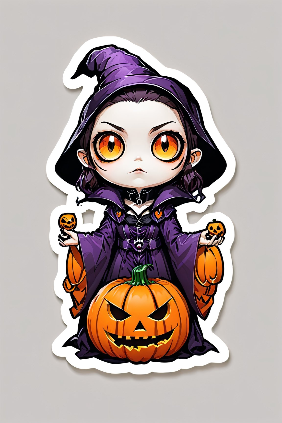 sticker, centered, ((solo)), digital art, 'Halloween', chibi, orange, neon lights, | (white background: 1.2), simple background, Halloween theme, 2D, 'dracula', scary, (Skottie Young style:1.3)
(masterpiece, best quality: 1.5),
Luxury clothing, ,Autumn, Mayuri (Steins;Gate)