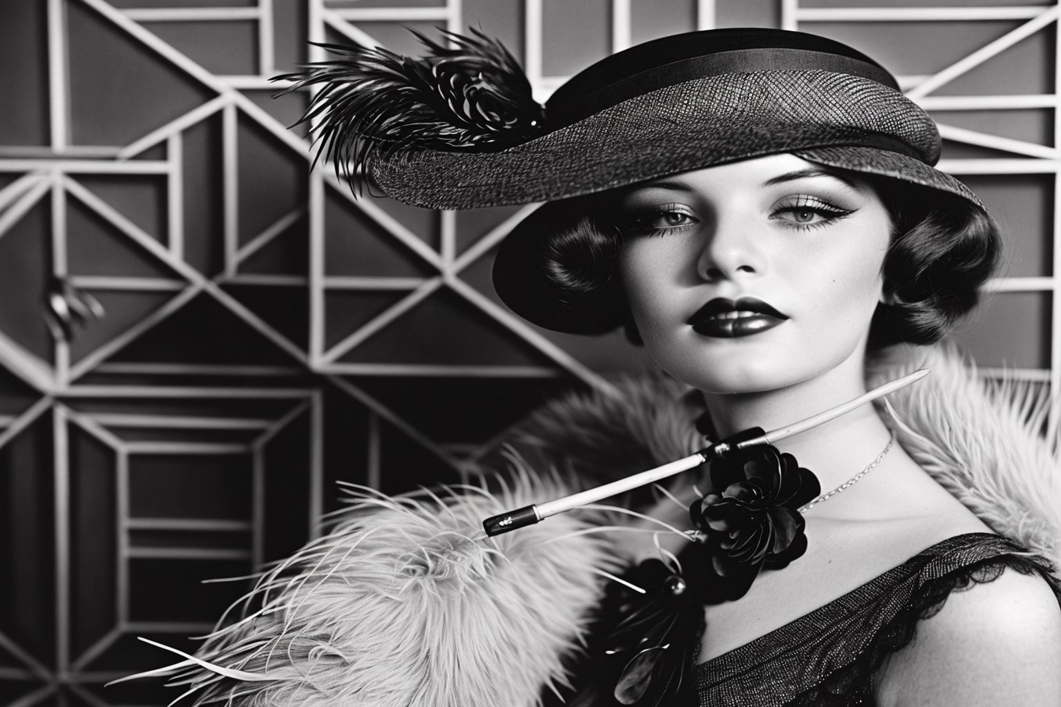 1920´s fashion model