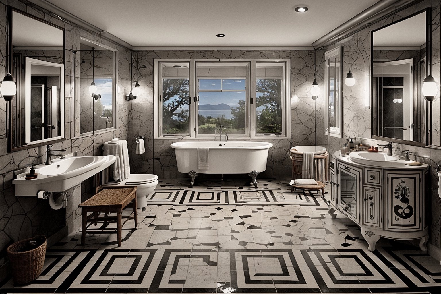 1920´s bathroom