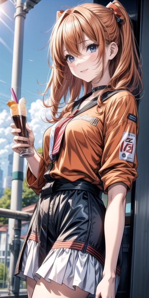 asuka, orange_hair,1girl