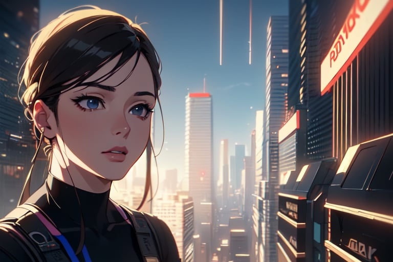 (4k), (masterpiece), (best quality), (extremely intricate), (realistic manga art anime), (sharp focus), (cinematic lighting), (extremely detailed), sci-fi theme, synth-wave, cyberpunk

1girl

Backgound, vibrant cyberpunk city,