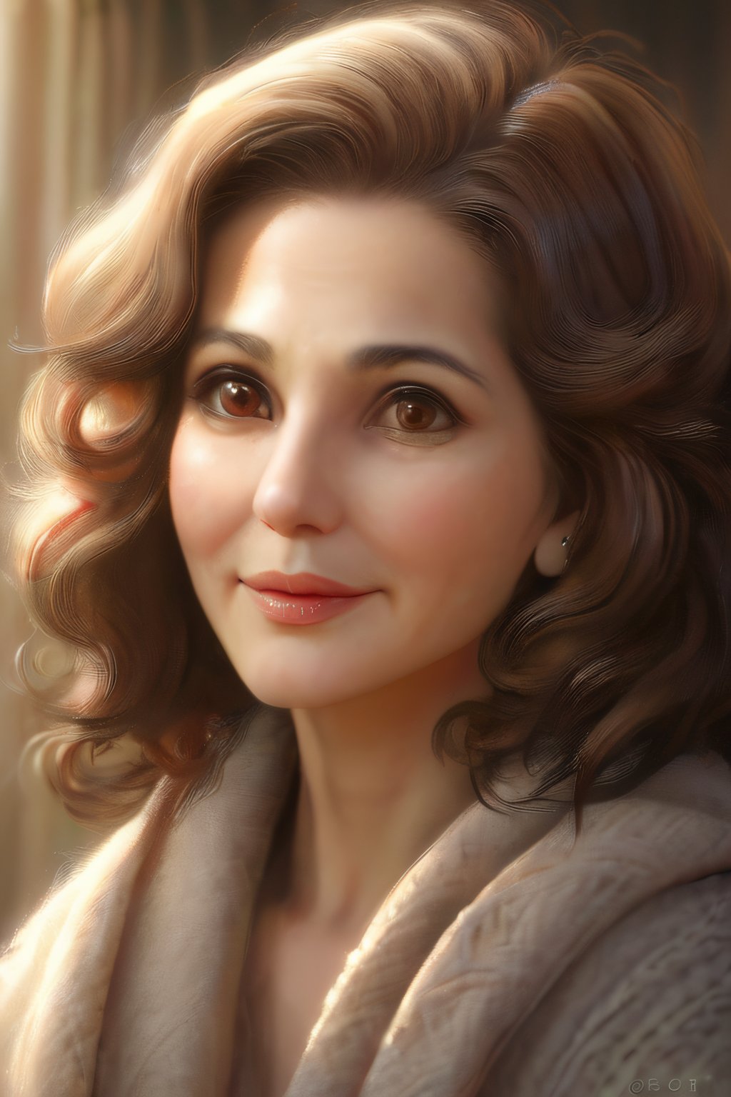 realistic, older woman, brown hair, brown eyes,  high_resolution, masterpiece, best quality ,Xxmix_Catecat