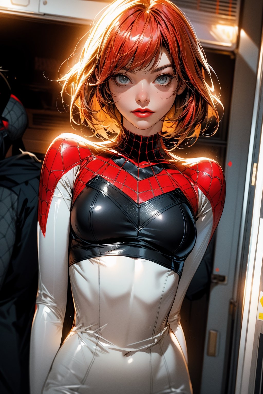 emma stone as MJ in the amazing spiderman