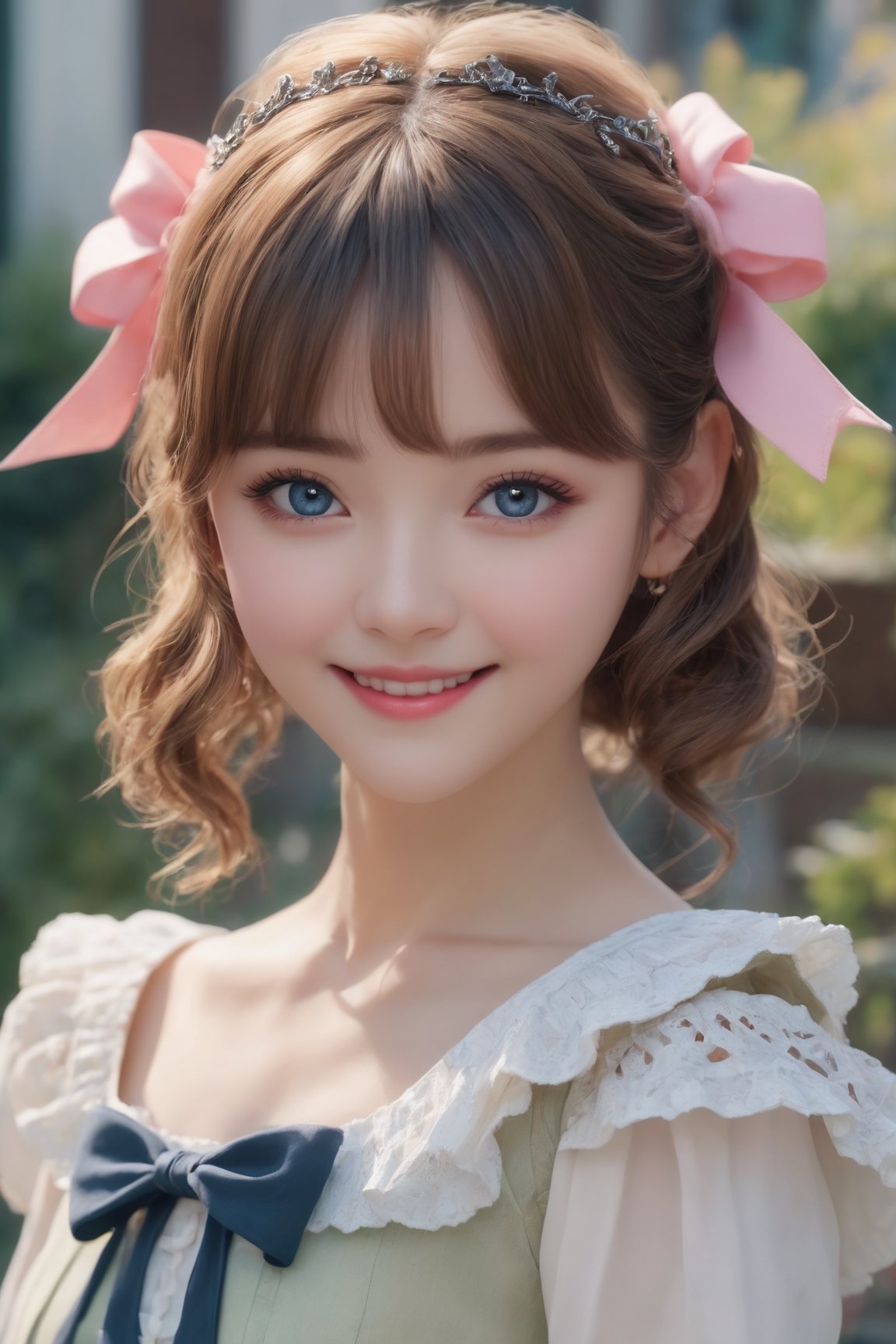 (masterpiece, best quality, photorealistic, 8k raw photo), (lolita_girl), light smile colorful, highest detailed, zoom_out, perfect eyes, random hairstyle