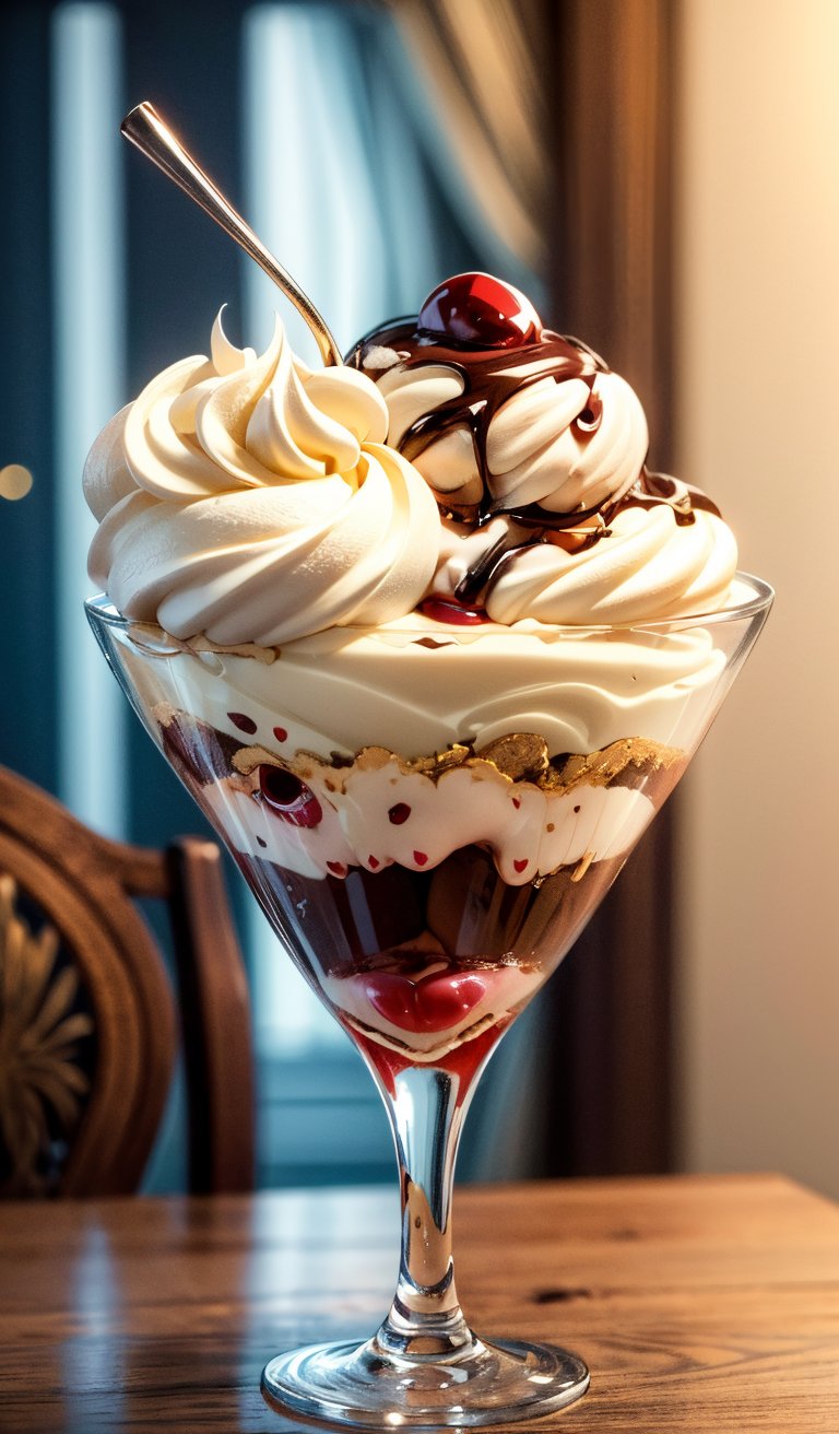    most delicious ice cream sundae in the world