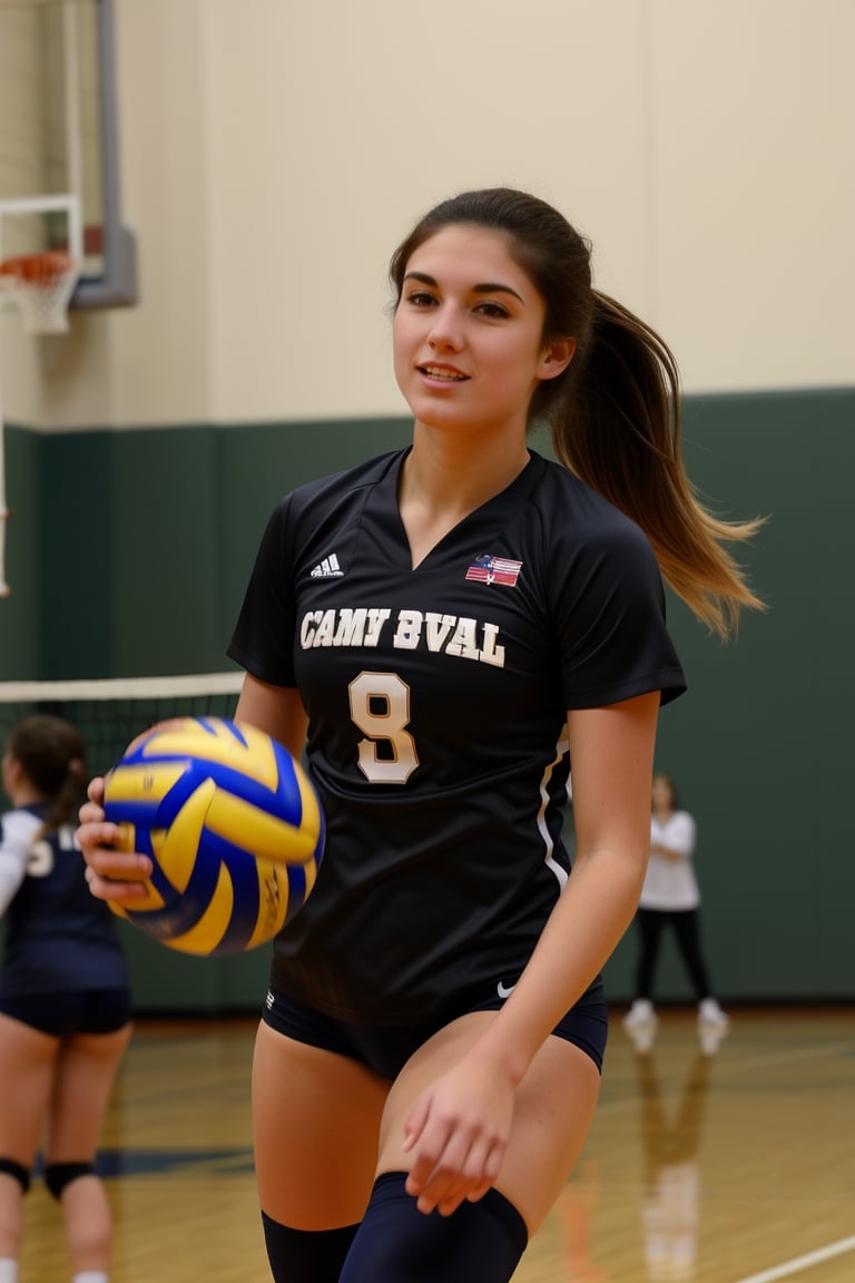 Martha Camacho, a 17-year-old athletic and elegant leader, Emily's school rival. volleyball player


