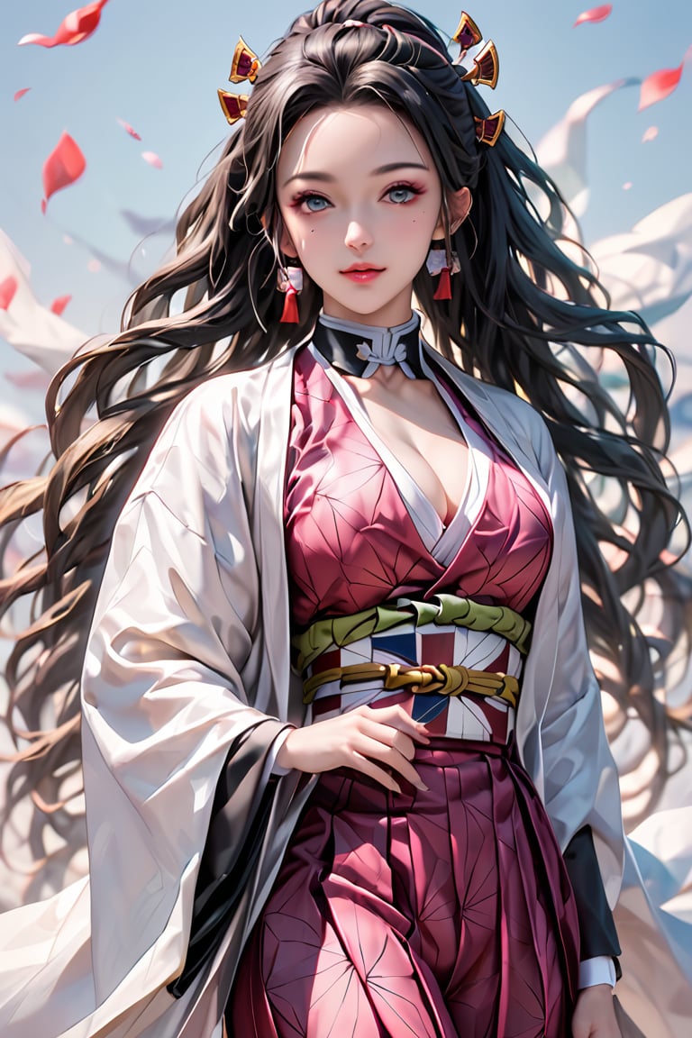 score_9, score_8_up, score_7_up, masterpiece, ultra detailed, 1 female,ntpn,solo,kimetsu no yaiba cosplay