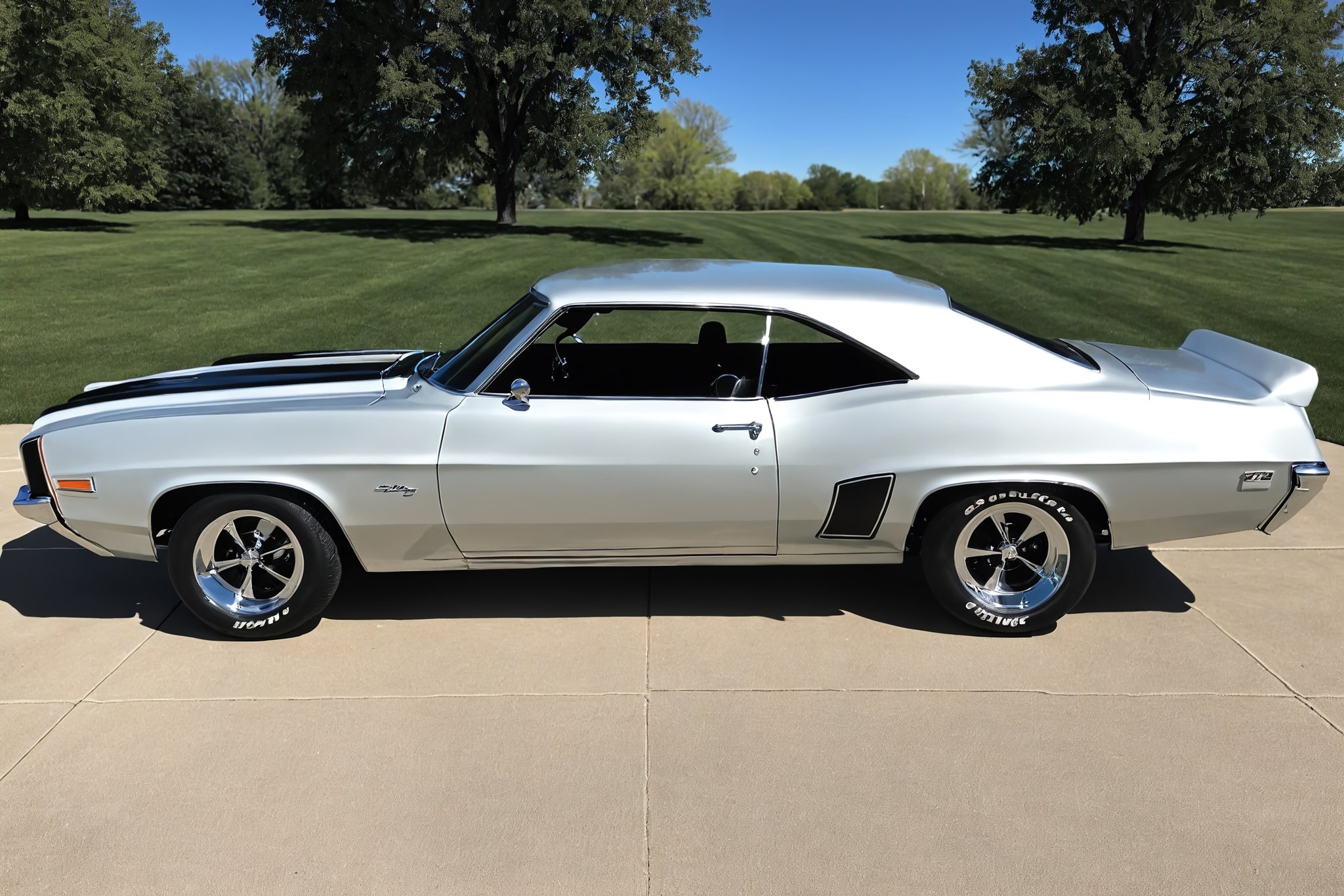 1969 Chevy SS Camero, side profile