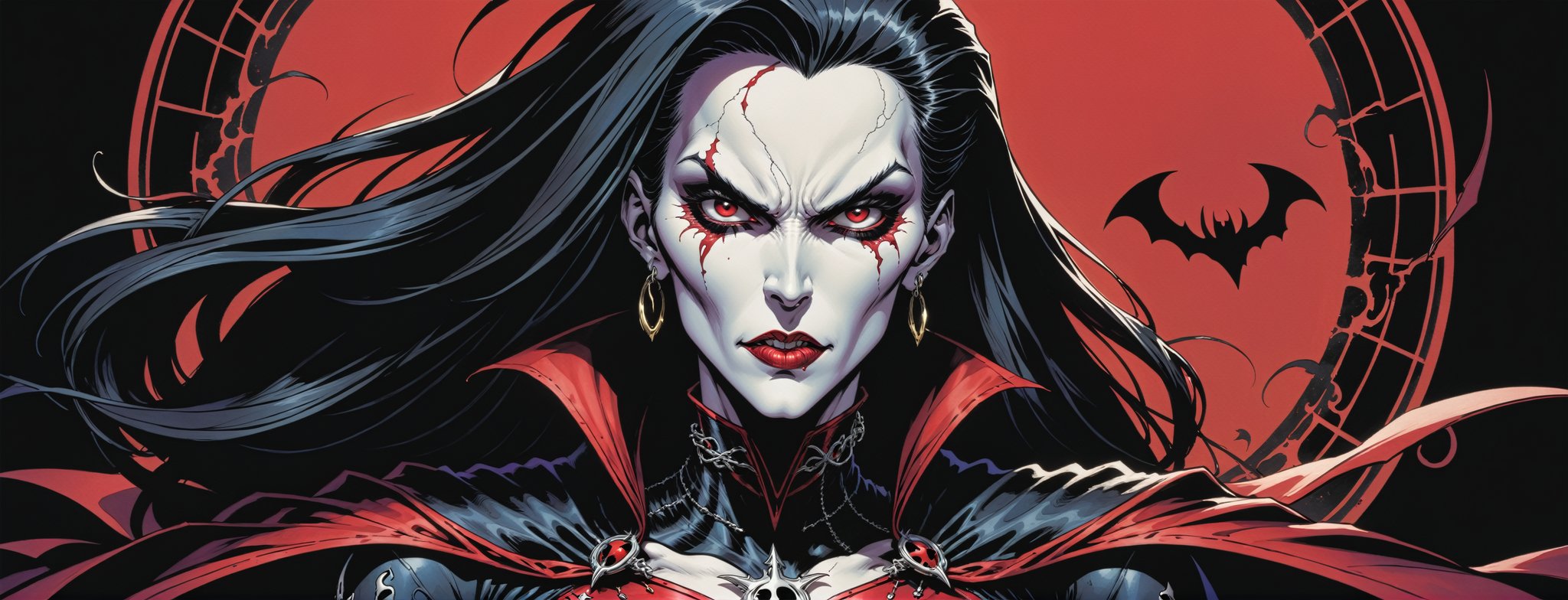 LADY DRACULA | image created by REDVAPOR | Tensor.Art