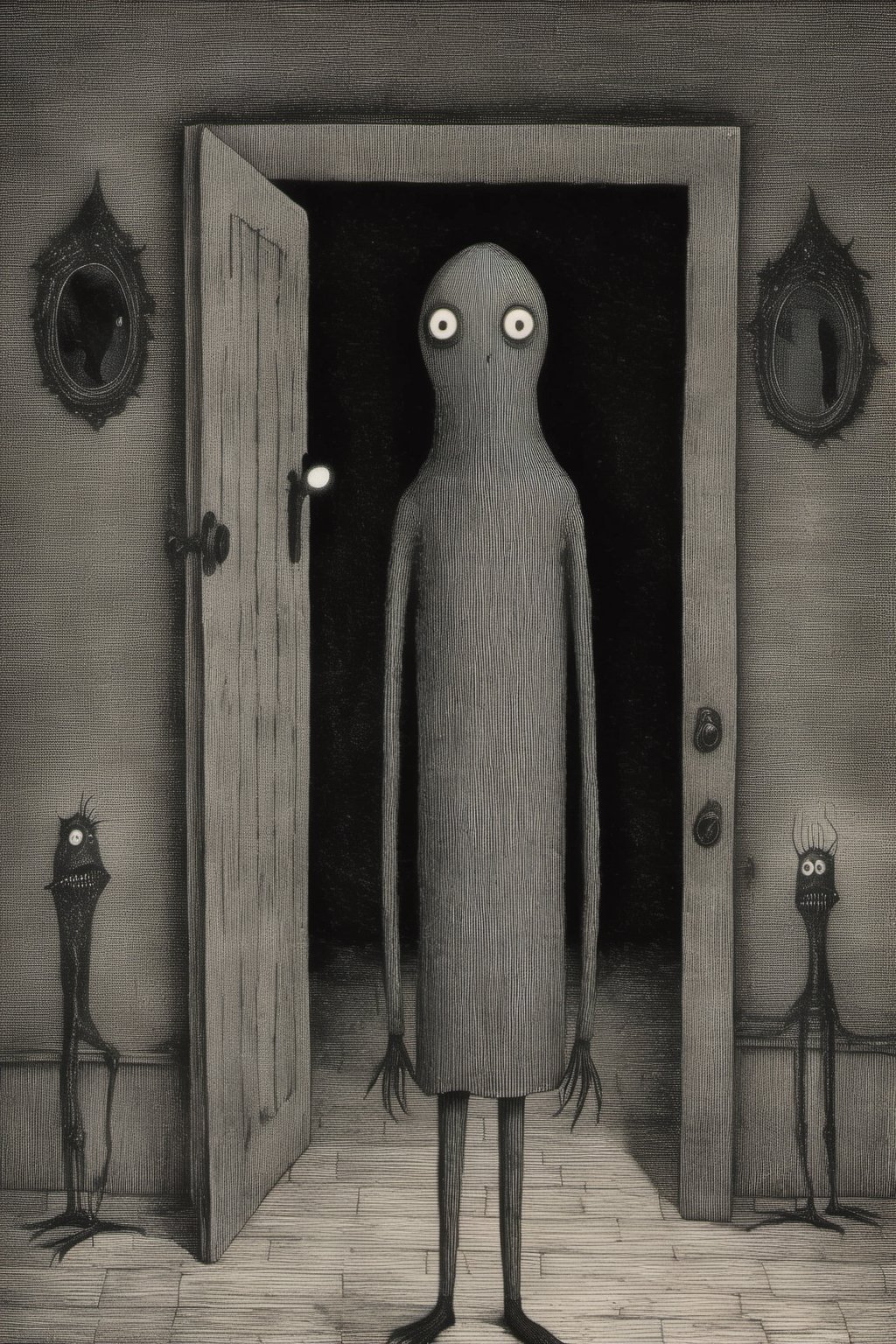 Edward Gorey Style - Chris Priestley Edward Gorey creepy very creepy 8K