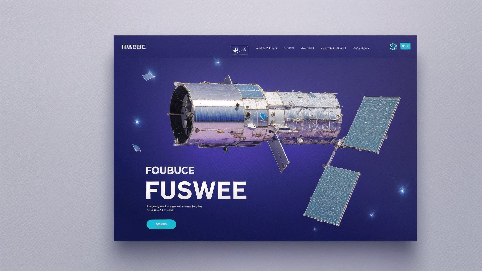 hubble, futuristic, UI-UX Style