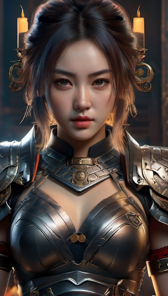 xxmix_girl,cyberpunk style,full body photorealism, ancient asian warrior, half woman, half evil, with dragon in the background, realistic dragon, detailed evil, detailed eyes, detailed symmetric realistic face, natural skin texture, messy hair, wearing nothing, masterpiece, absurdres, nikon d850 film stock photograph, camera f1.6 lens, detailed realistic, amazing, fine detail, rich colors, hyper realistic lifelike texture, dramatic lighting, unrealengine, trending on artstation, cinestill 800 tungsten, looking at the viewer, photo realistic, RAW photo, high quality, highres, sharp focus, extremely detailed, cinematic lighting, 8k uhd