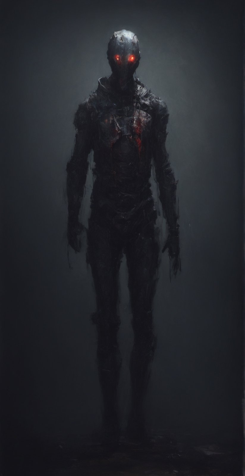 Dead space suit, space suit rig, inside a space station, walking through empty rooms, bloody, foggy, darkness, scene of horror, gore, terrifying, body's torn apart, ((Necromorph background)),cyborg style