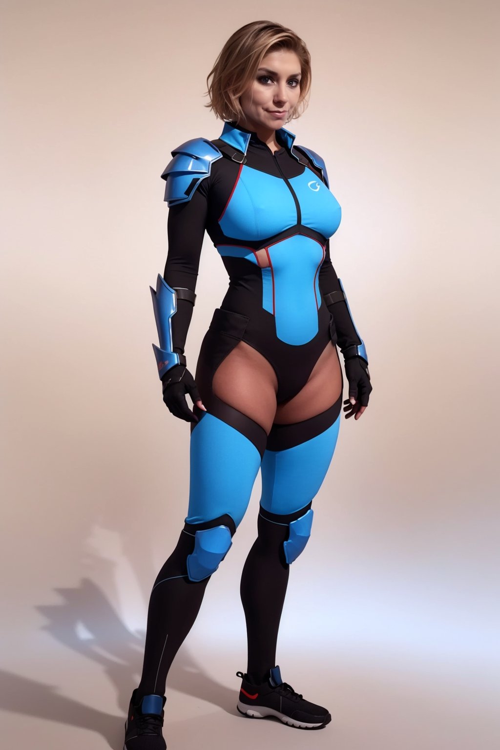 score_9, score_8_up, score_7_up, BREAK
realistic,render,blender \(medium\),
1girl, sgtcalhoun , blonde hair, short hair, blue eyes,
armor, bodysuit,
upper body, full body, looking at viewer, solo, simple background, white background   