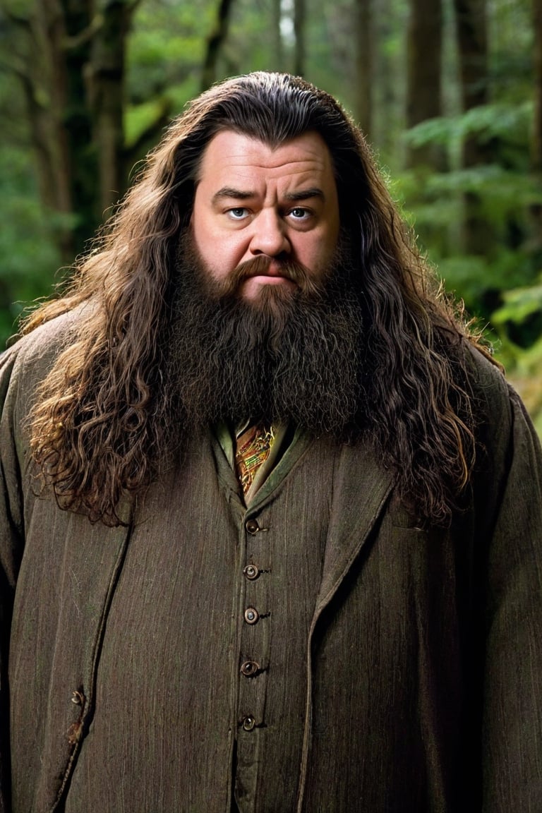 raw photo, Hagrid