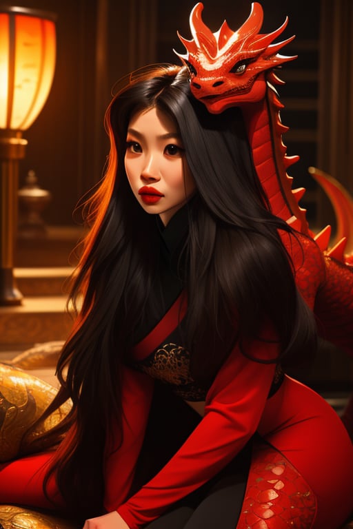 Dragon Lady is usually a stereotype of certain East Asian and occasionally South Asian and/or Southeast Asian women as strong, deceitful, domineering, mysterious, and often sexually alluring.,SAM YANG