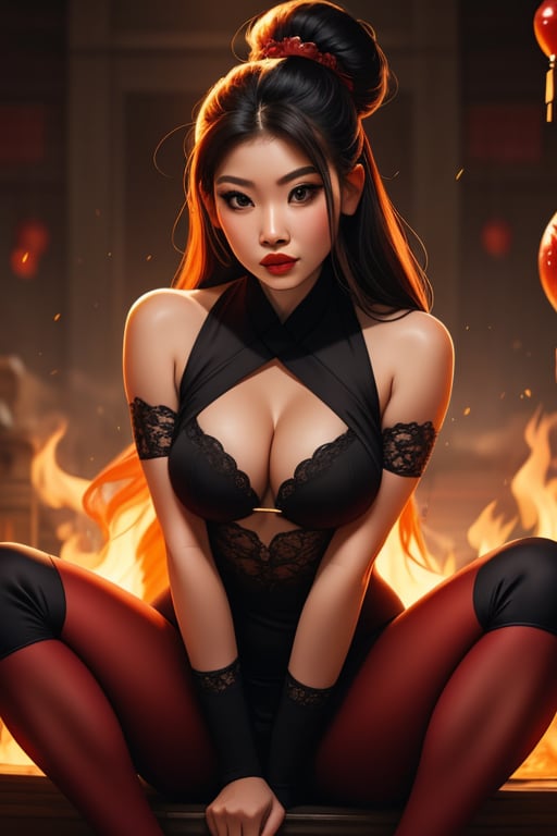 Dragon Lady is usually a stereotype of certain East Asian and occasionally South Asian and/or Southeast Asian women as strong, deceitful, domineering, mysterious, and often sexually alluring.,SAM YANG