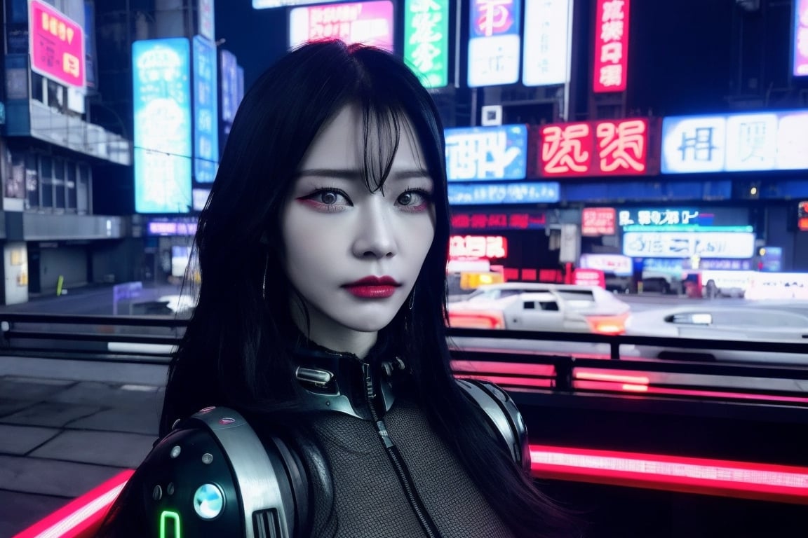 The contrast between a beautiful cyberpunk high-rise city and slums with glowing neon lights, overlooking shanty town,cyber punk soul,  Cyberpunk City , platinum stained tips, eyes a void of endless black. ((Hold the glowing gimmicky eliminator-gun)), sands bleeding time, face eternally trapped between twilight and dawn, best quality, ((beautiful eyes)), xxmixgirl, ((Naked)), skin exposure,, breasts,Angle from below, 4k,8k,movie quality,Japanese and Chinese mix, implanting a machine into the bust,((Cyberpunk design car flying)),levitation transportation,((airship design neon Showa taste advertising)),
Increase exposure a little,(((Japanese signboard))),

 xxmix,  cyperpunk style, ( lot of flying sky lantern), endless people, cyborg style, cyborg style, cyborg, Movie Still, Film , cyber punk soul,  Cyberpunk City , platinum stained tips, eyes a void of endless black, face eternally ,erika,1girl