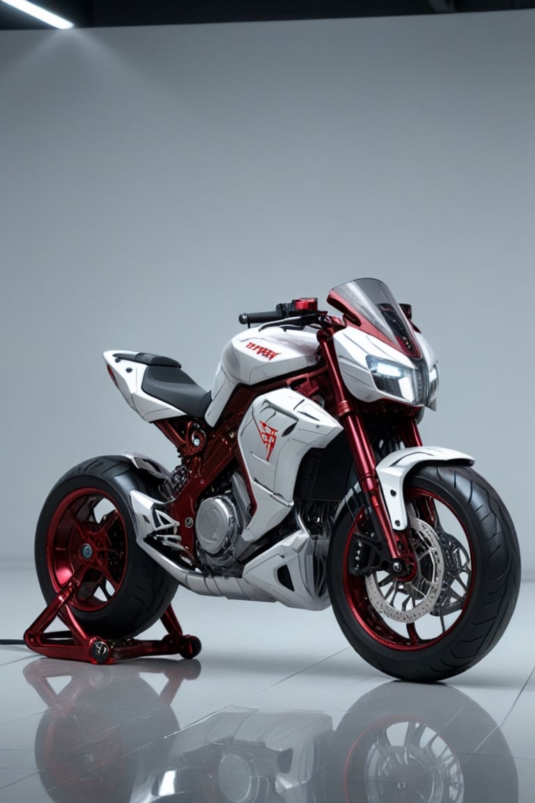 (((background_white))), floor_white,
futuristic_and_detailed,
H2_ZX1000N_style_motorcycles, replica_motorcycle, body_color_rad metal silver,light_deep_red_decoration,
lot of English, company_mark, symbol_mark,
8k, cinematic_lighting,cyberpunk, cinematic_lighting, side_view,
