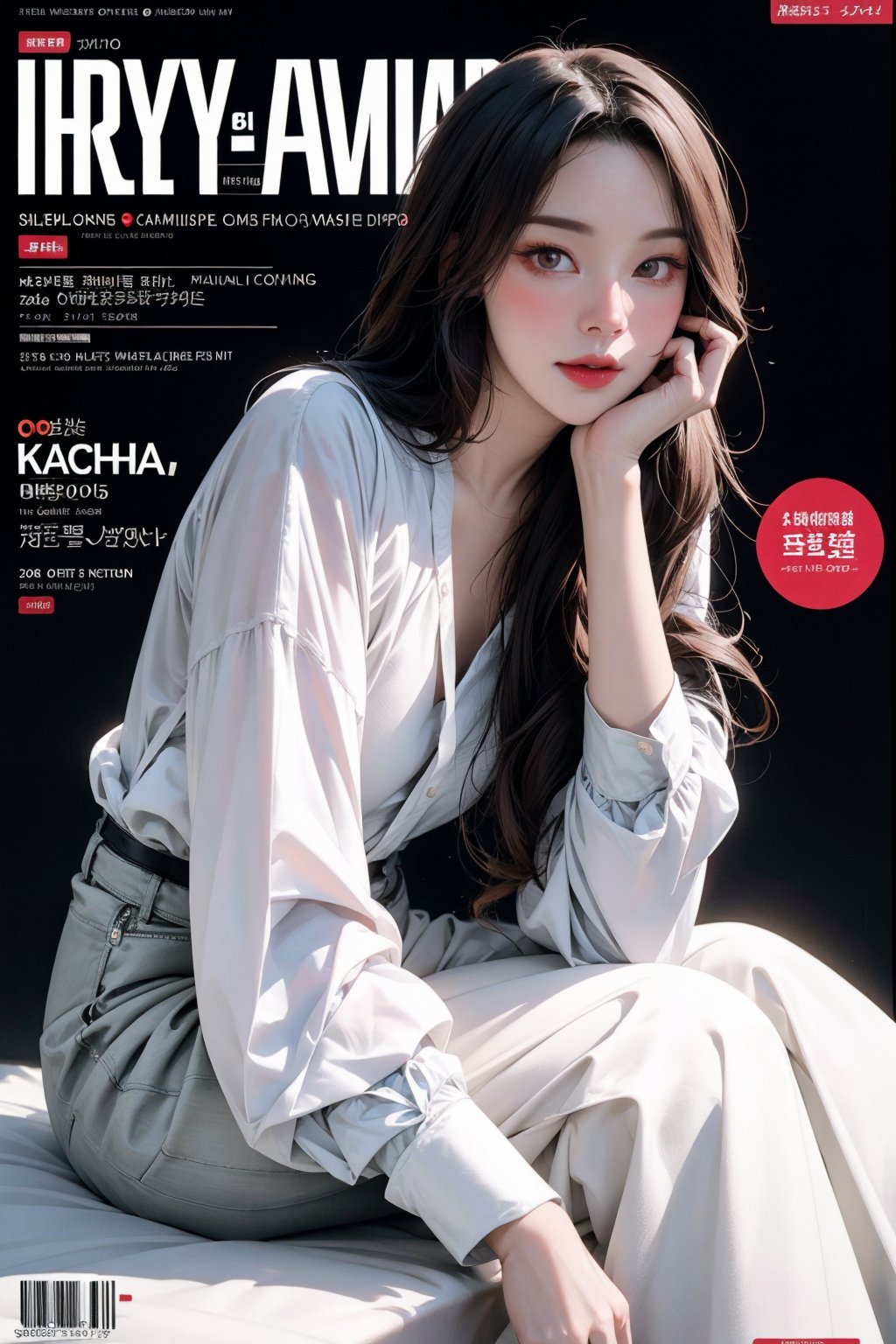 1girl, looking at viewer, kpop idol, styled outfit, on stage, professional lighting, different hairstyle, coloful, magazine cover, best quality, masterpiece, wyntracy,huondey,haohaoulz