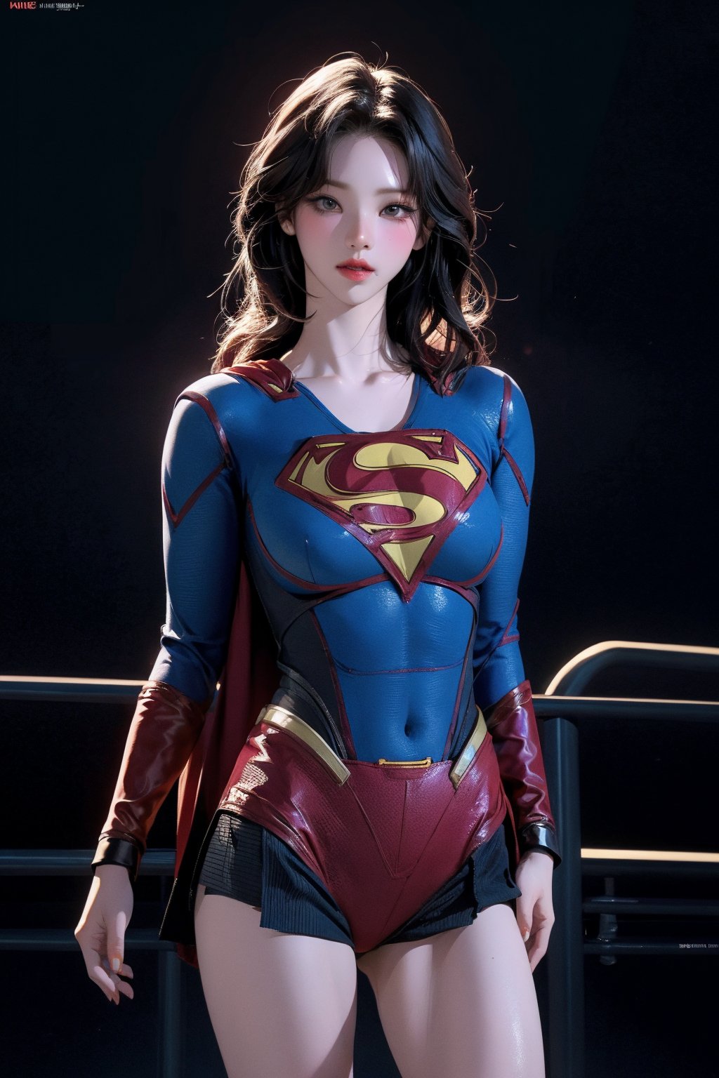 1girl, thigh up body, ((flying, supergirl costume,)) no mask, looking at viewer, cinematic lighting, cinematic composition, hairstyle, magazine cover, 



johyun, wyntracy, hine, hakil, htt, chimai, sim, yuong01, sana, QA, aespakarina, huondey,kn,jisoo