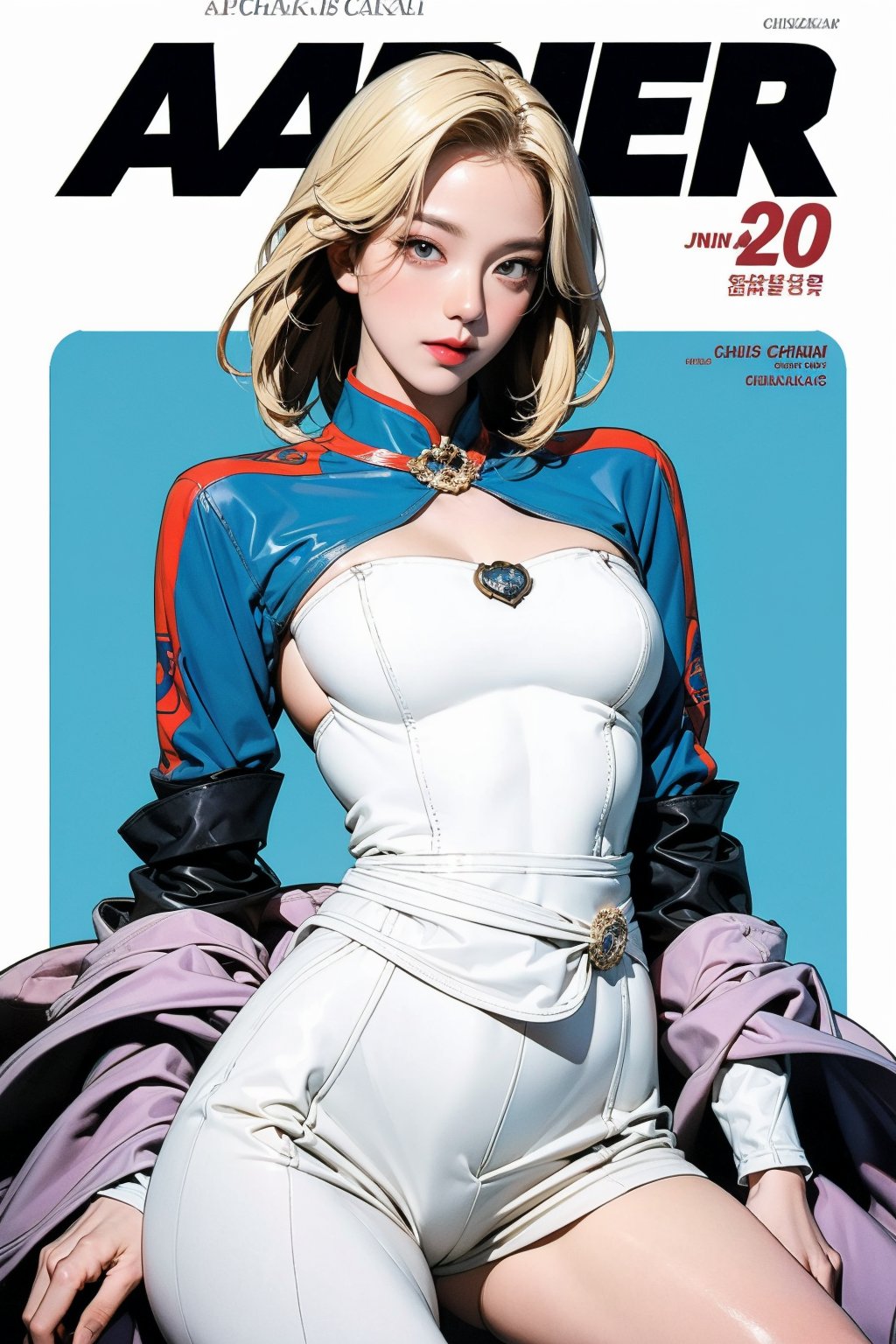 1girl, thigh up body, allure, lustful, powergirl cosplay, blonde hair, looking at viewer, cinematic lighting, hairstyle, ((magazine cover,)) 2D artstyle,



johyun, wyntracy, hine, hakil, htt, chimai, sim, yuong01, sana, QA, aespakarina, huondey,kn,jisoo