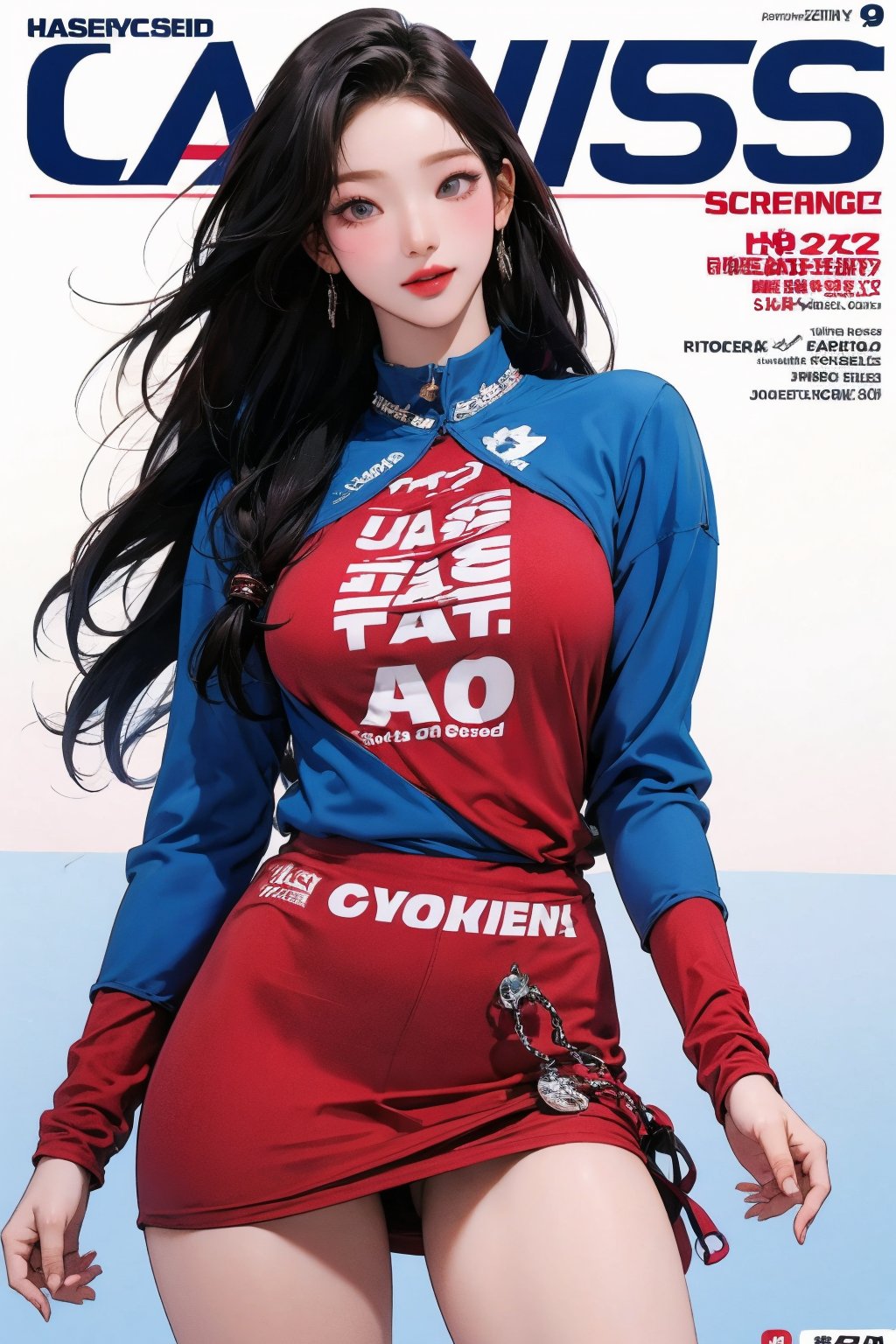 hot, allure, mature, lust, dangerous, 1girl, thigh up, looking at viewer, magazine cover, detailed clothes, hairstyle, ultra detailed, profesional lighting, different artstyle,



johyun, wyntracy, hine, hakil, htt, chimai, sim, yuong01, sana, QA, aespakarina, huondey,kn,jisoo,powergirl2,