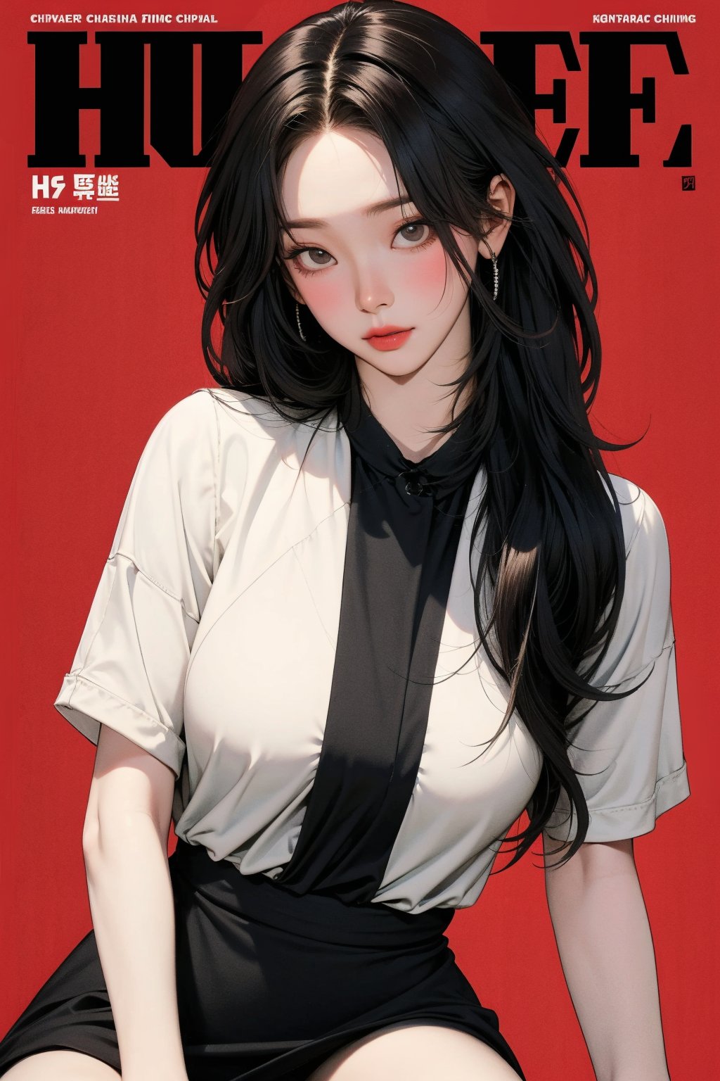 1girl, thigh up, looking at viewer, styled clothes, dynamic angle, cinematic lighting, cinematic composition, hairstyle, magazine cover, red background,



johyun, wyntracy, hine, hakil, htt, chimai, sim, yuong01, sana, QA, aespakarina, huondey,kn,jisoo