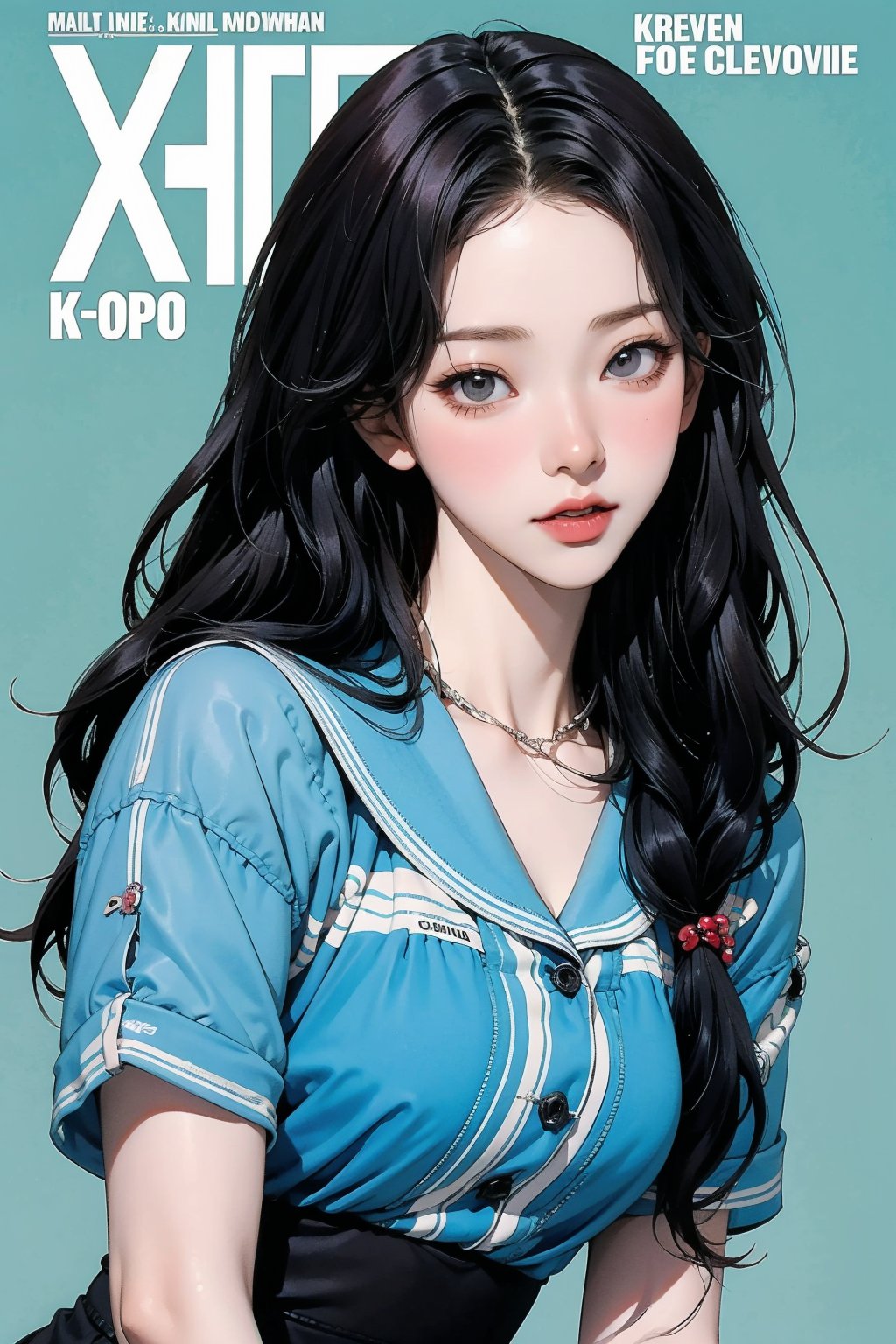 1girl, thigh up, looking at viewer, ((kpop idol outfit,)) styled clothes, hairstyle, purple long hair, cinematic lighting, cinematic composition, hairstyle, magazine cover, green background, 2D artstyle,



johyun, wyntracy, hine, hakil, htt, chimai, sim, yuong01, sana, QA, aespakarina, huondey,kn,jisoo