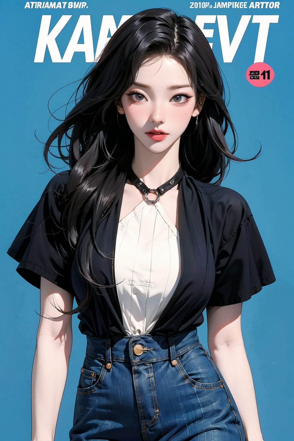 1girl, thigh up, looking at viewer, ((kpop idol outfit,)) styled clothes, hairstyle, purple long hair, cinematic lighting, cinematic composition, hairstyle, magazine cover, green background, 2D artstyle,



johyun, wyntracy, hine, hakil, htt, chimai, sim, yuong01, sana, QA, aespakarina, huondey,kn,jisoo