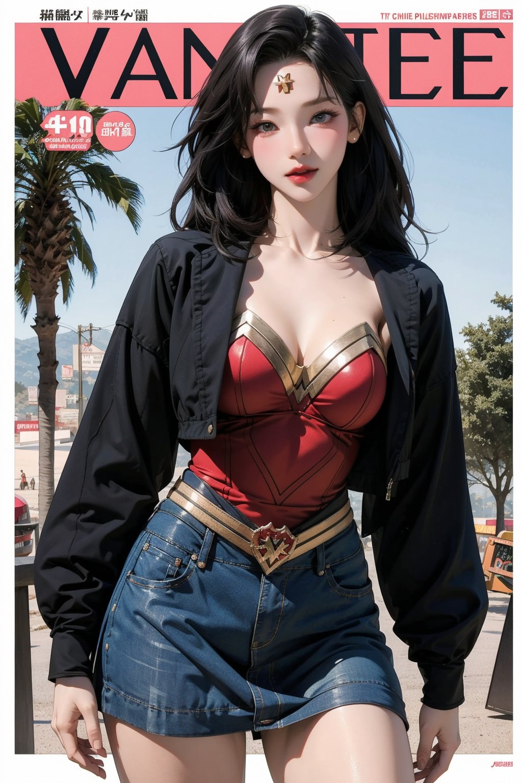 1girl, thigh up, looking at viewer, wonder woman costume, hairstyle, cinematic lighting, cinematic composition, hairstyle, magazine cover, 2D artstyle,



johyun, wyntracy, hine, hakil, htt, chimai, sim, yuong01, sana, QA, aespakarina, huondey,kn,jisoo