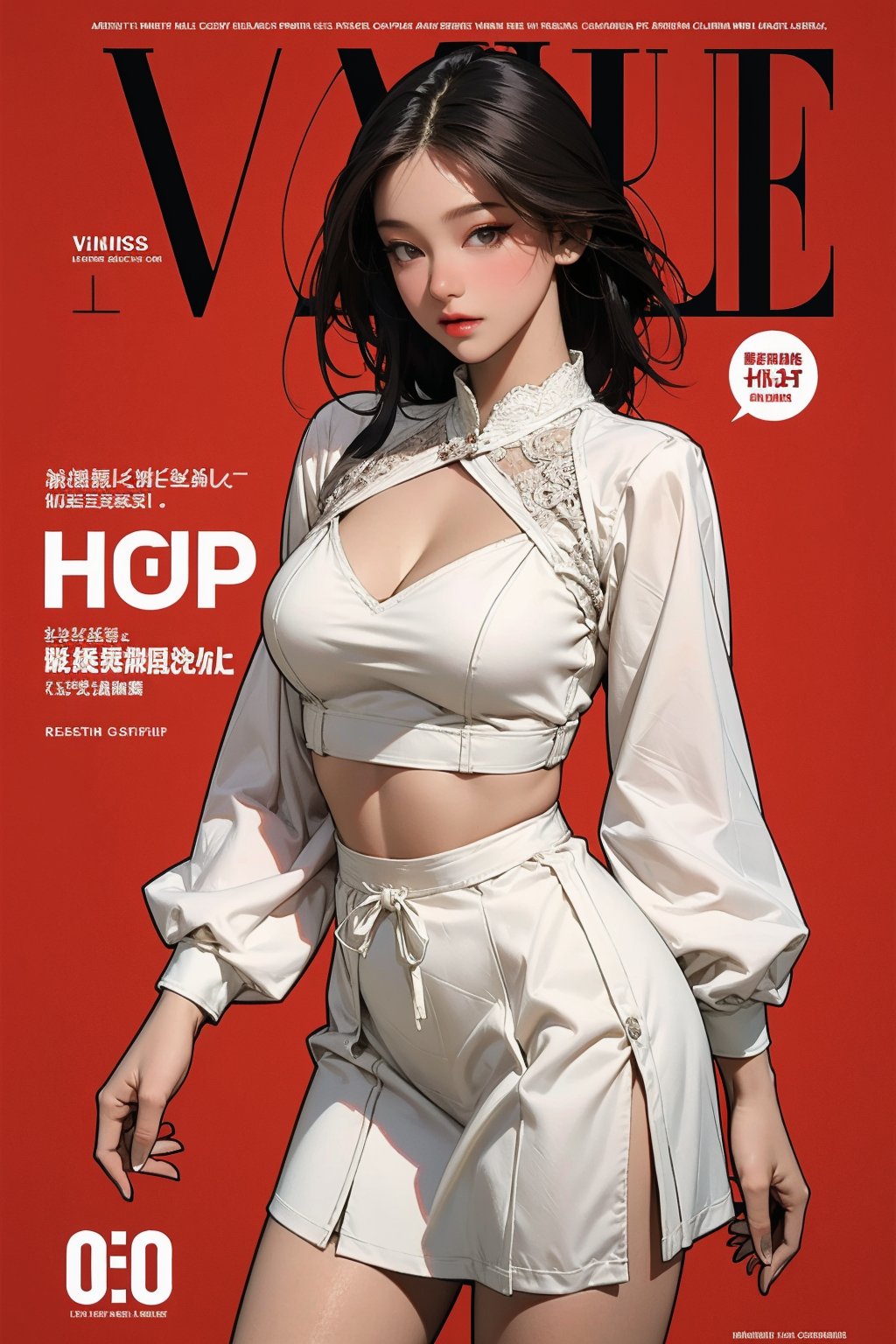 allure, lustful, 1girl, thigh up body, looking at viewer, intricate clothes, cutout clothes, cinematic lighting, hairstyle, magazine cover, red background, 



johyun, wyntracy, hine, hakil, htt, chimai, sim, yuong01, sana, QA, aespakarina, 