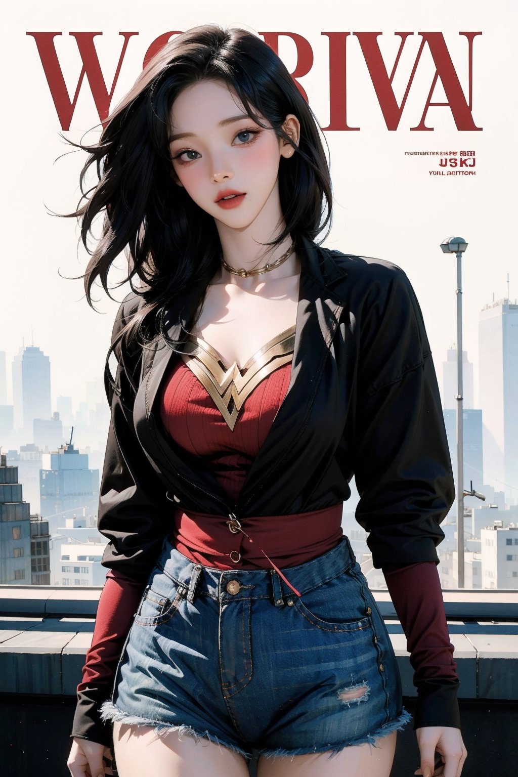 1girl, thigh up, looking at viewer, wonder woman costume, hairstyle, cinematic lighting, cinematic composition, hairstyle, magazine cover, 2D artstyle,



johyun, wyntracy, hine, hakil, htt, chimai, sim, yuong01, sana, QA, aespakarina, huondey,kn,jisoo