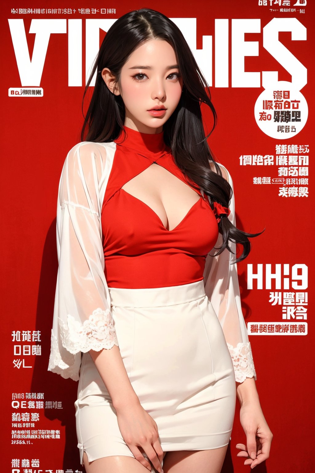 allure, lustful, 1girl, thigh up body, looking at viewer, intricate clothes, cutout clothes, cinematic lighting, hairstyle, ((magazine cover,)) red background, 



johyun, wyntracy, hine, hakil, htt, chimai, sim, yuong01, sana, QA, aespakarina, huondey